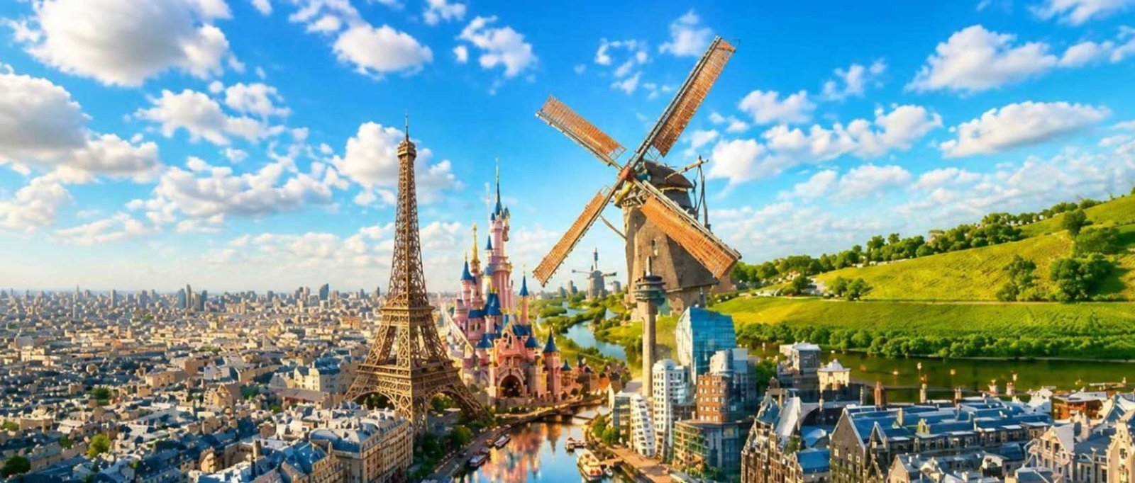 France, Belgium, the Netherlands & Germany